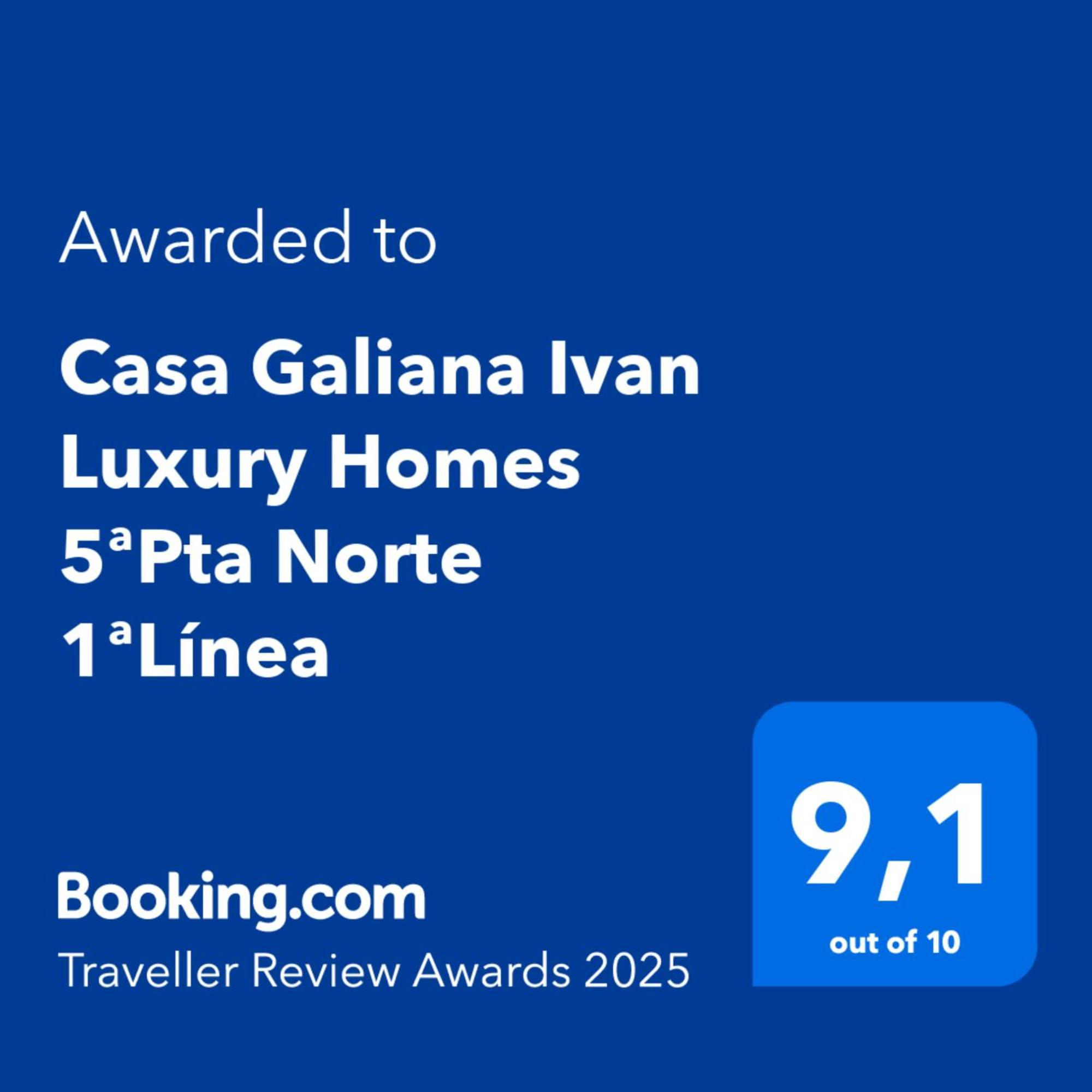 Casa Galiana Ivan Luxury Homes 5ªpta Norte 1ªlinea El Borseral Eksteriør billede